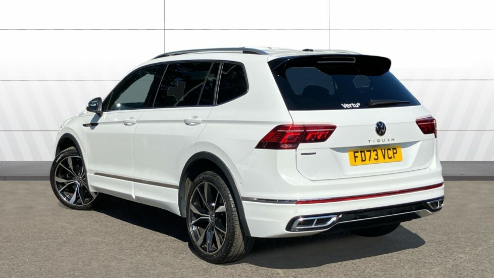 Volkswagen Tiguan Allspace R-line FD73VCP White #2