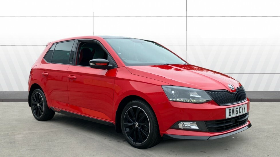Skoda Fabia Monte Carlo Red