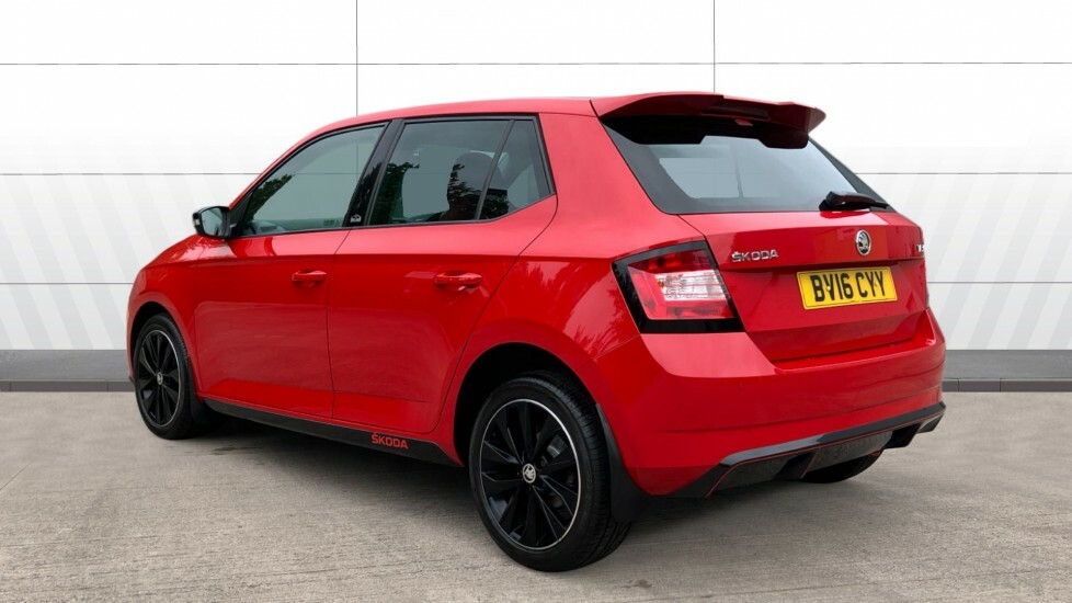 Skoda Fabia Monte Carlo BV16CYY Red #2