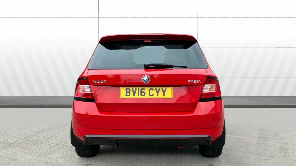Skoda Fabia Monte Carlo BV16CYY Red #6