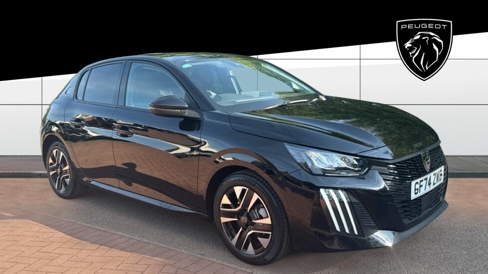 Peugeot 208 Allure Black