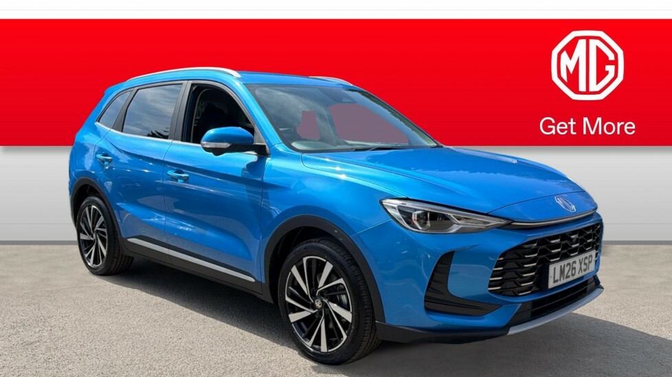 MG ZS Trophy Blue