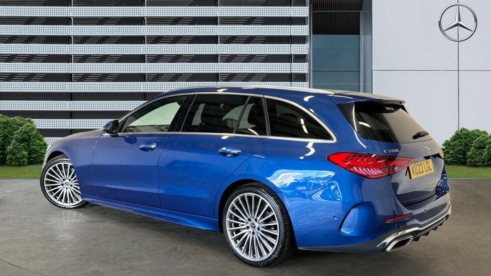 Mercedes-Benz C Class Amg Line KU22LGL Blue #2