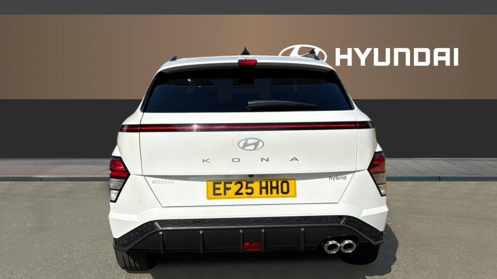 Hyundai Kona N Line EF25HHO White #6