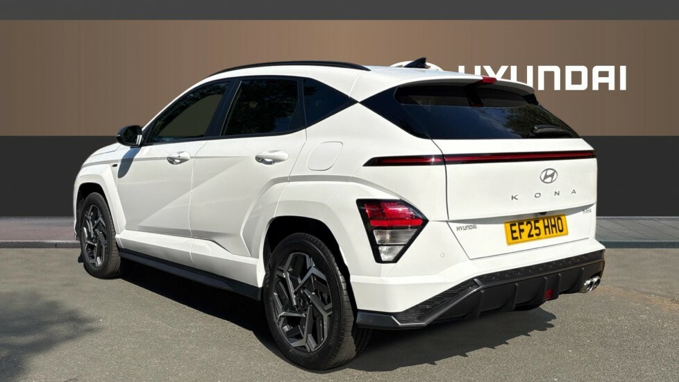 Hyundai Kona N Line EF25HHO White #2