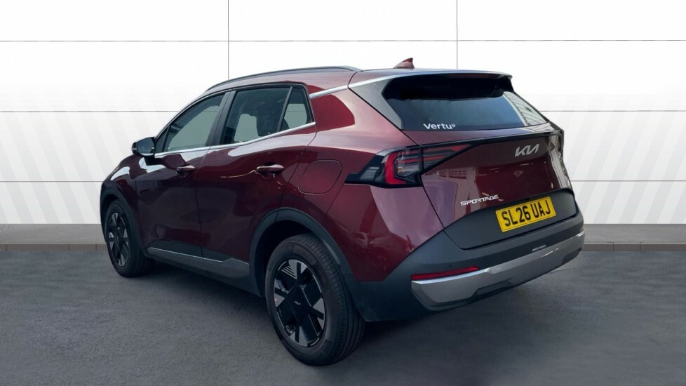 Kia Sportage Pure Red #2