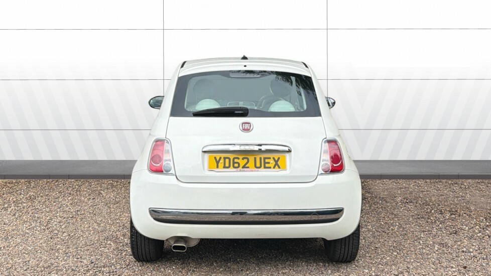 Fiat 500 Lounge White #6