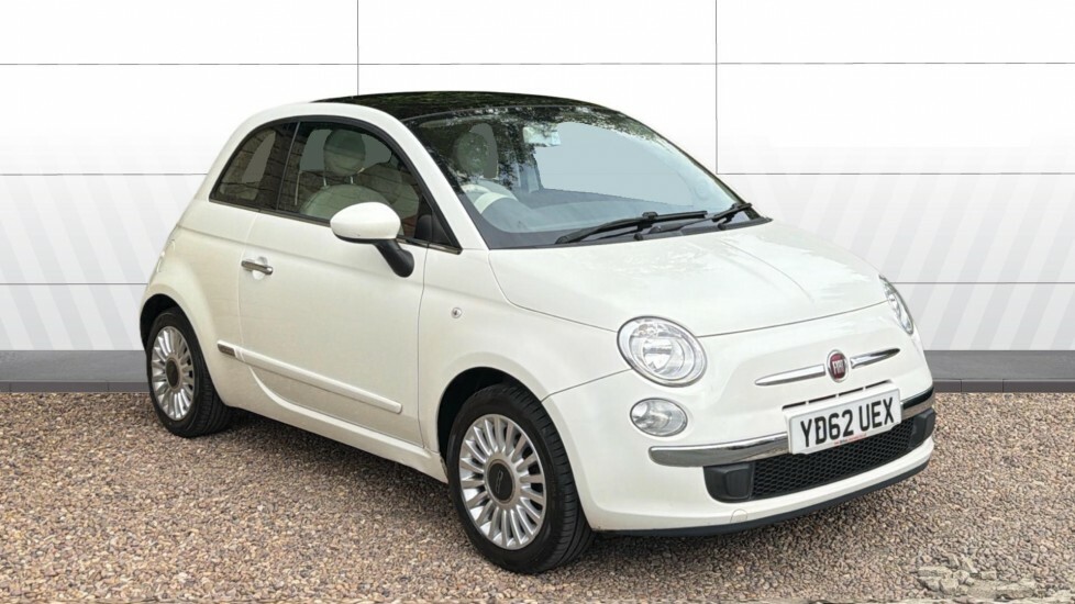 Fiat 500 Lounge White