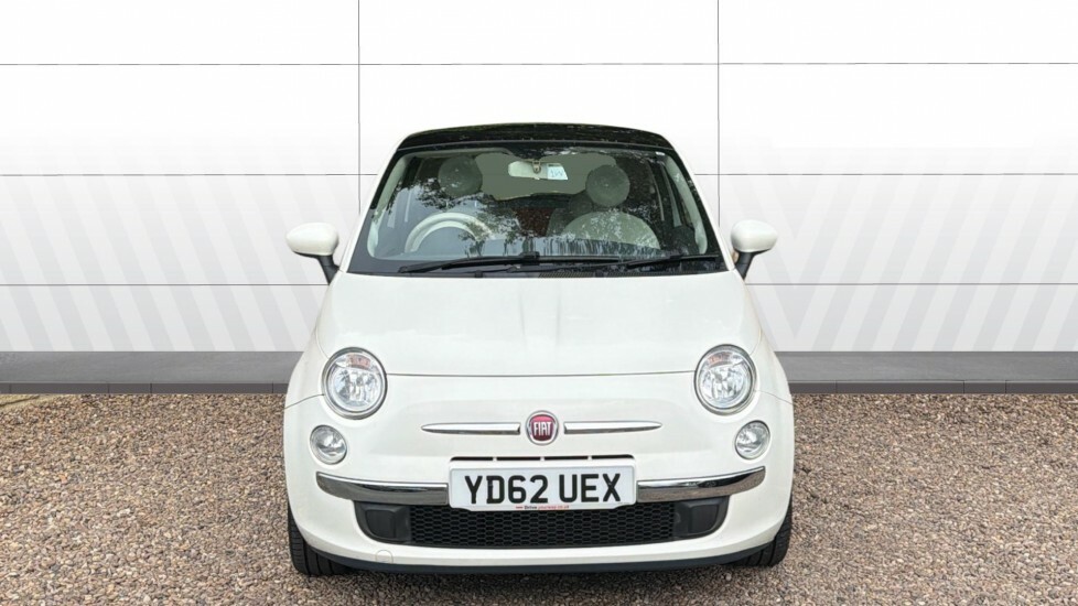 Fiat 500 Lounge White #3