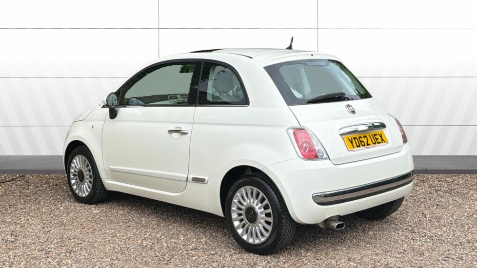 Fiat 500 Lounge White #2