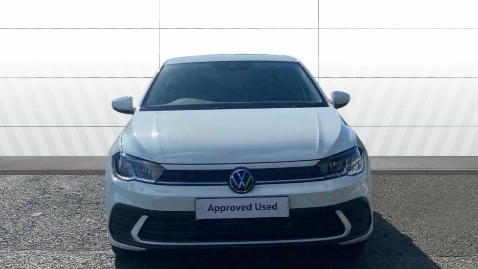 Volkswagen Polo Match FP26LXY White #3