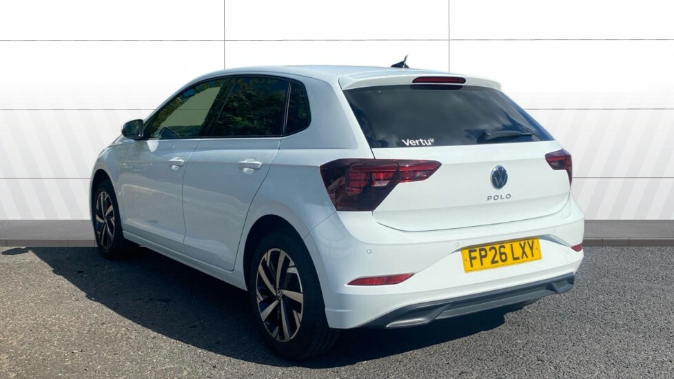 Volkswagen Polo Match FP26LXY White #2