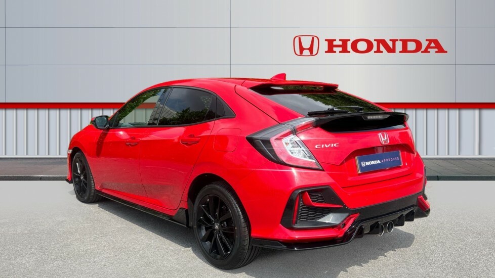 Honda Civic Sport Red #3