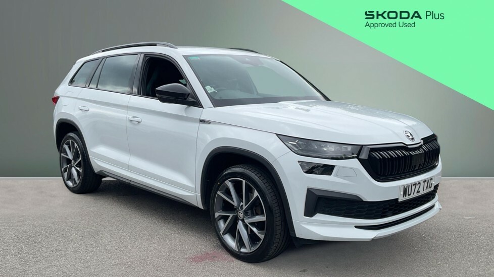 Skoda Kodiaq Sport Line White