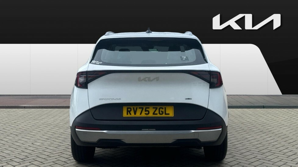 Kia Sportage Pure White #6