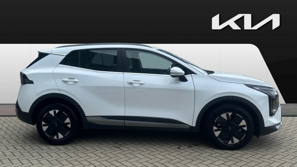 Kia Sportage Pure White #5