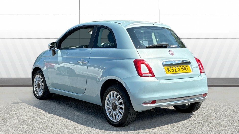 Fiat 500 Hatchback KS23HNT Green #2