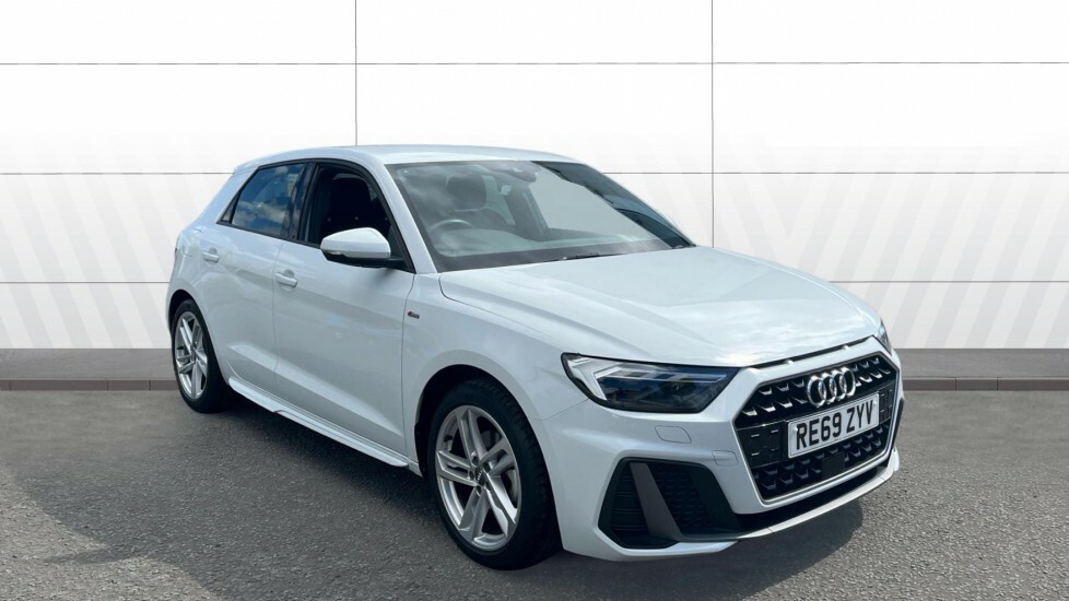 Audi A1 S Line RE69ZYV White