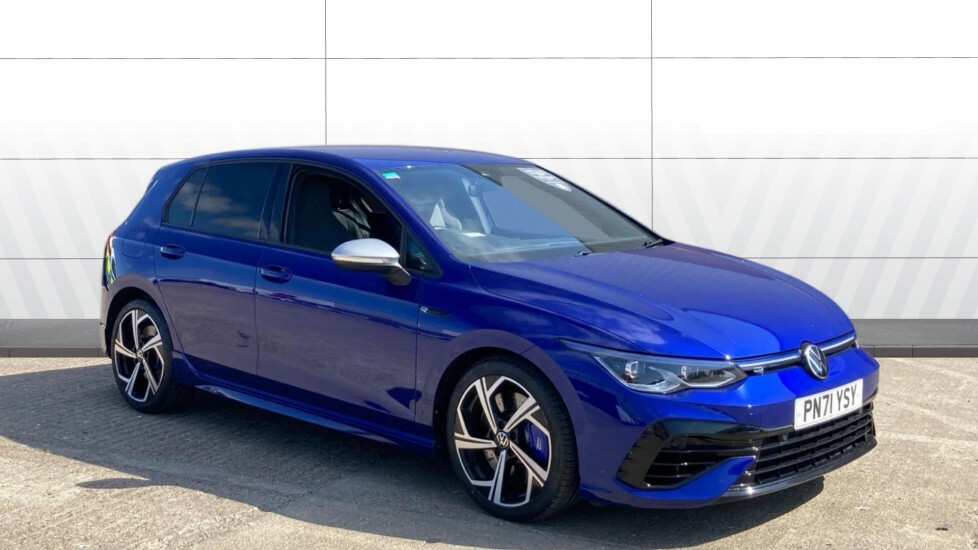Volkswagen Golf R Blue