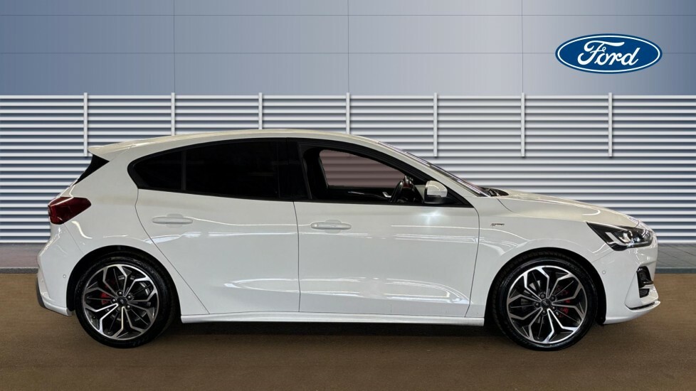 Ford Focus St-line X YB23ZBU White #5