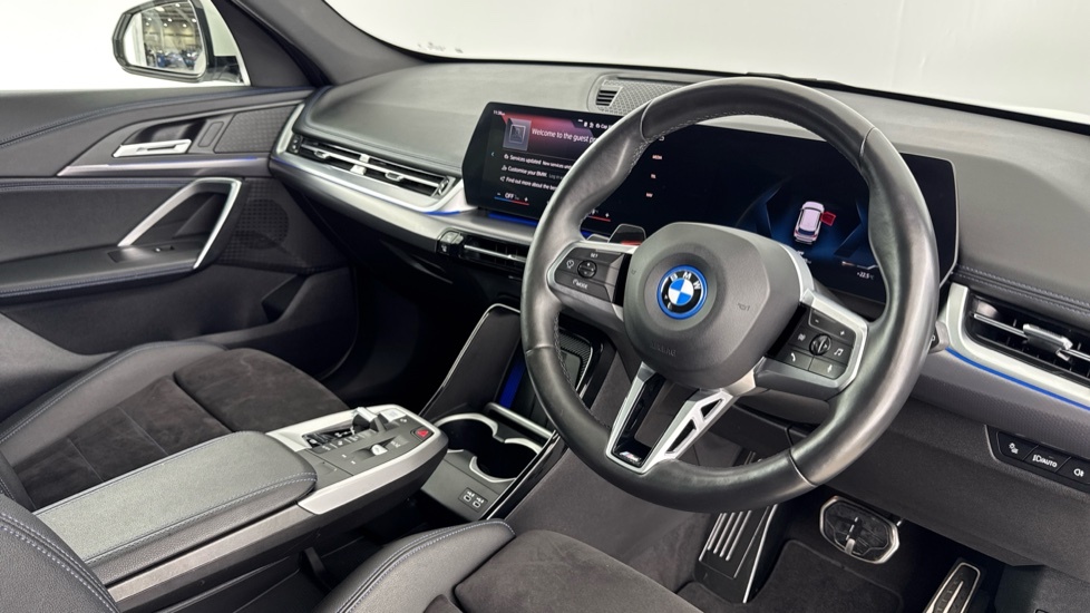 BMW iX1 M Sport White #6