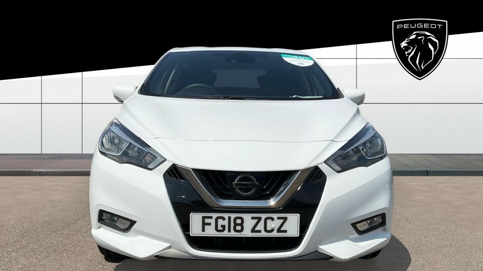 Nissan Micra Acenta FG18ZCZ White #2