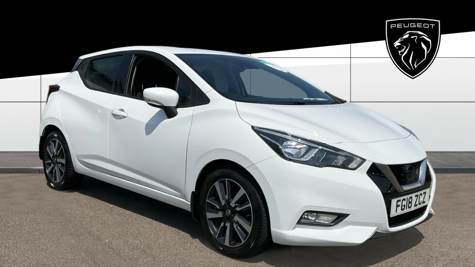 Nissan Micra Acenta White