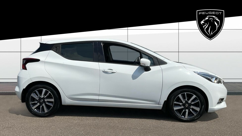 Nissan Micra Acenta FG18ZCZ White #5