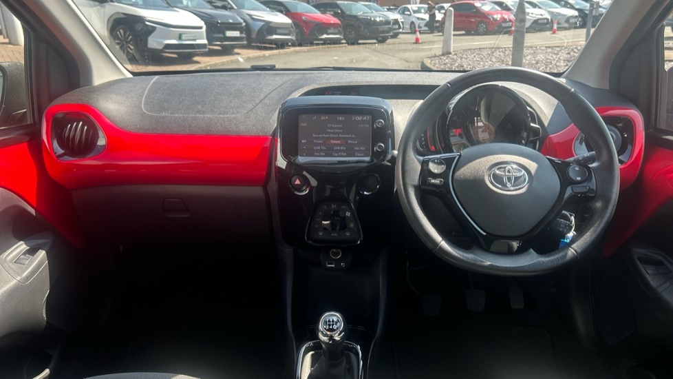 Toyota Aygo X X-style Red #6
