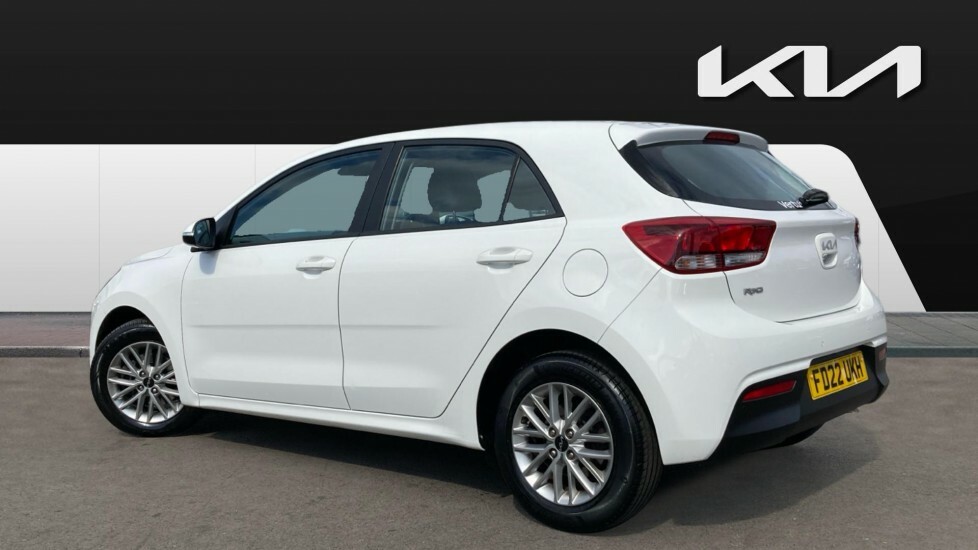 Kia RIO 2 White #2