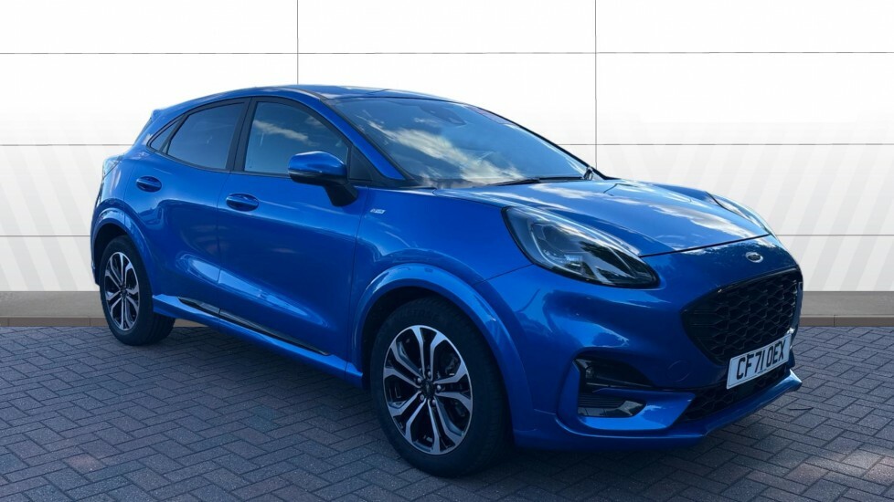 Ford Puma St-line Blue