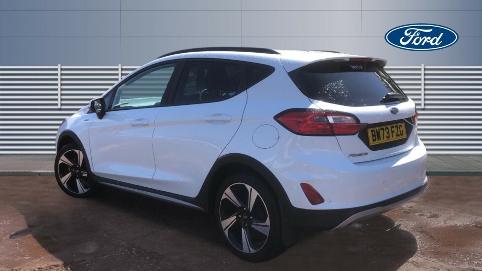 Ford Fiesta Active White #2
