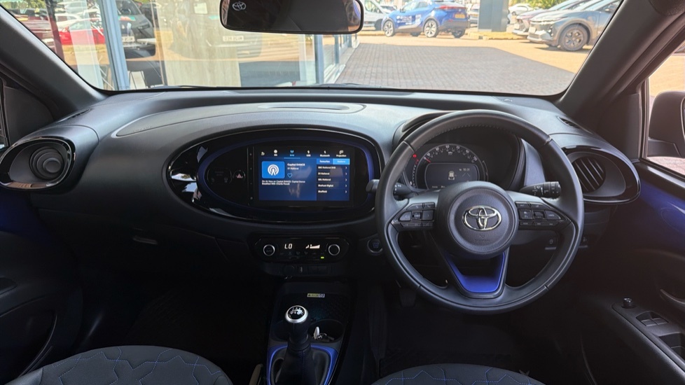 Toyota Aygo X Exclusive Blue #6