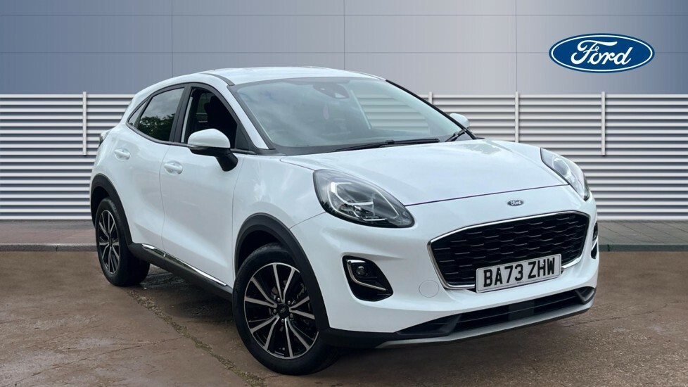Ford Puma Titanium BA73ZHW White