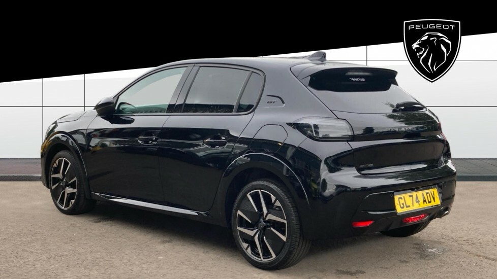 Peugeot 208 Gt Black #2