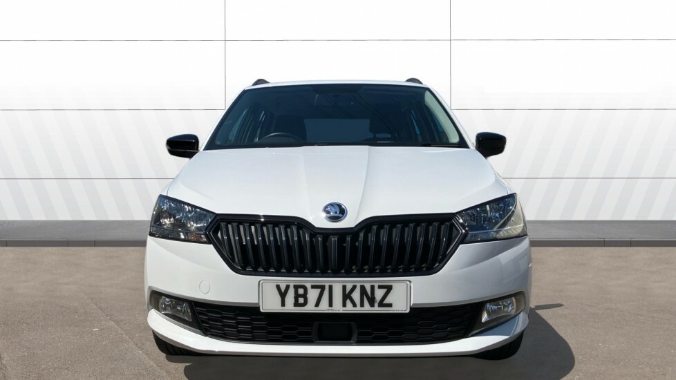 Skoda Fabia Black Edition White #3