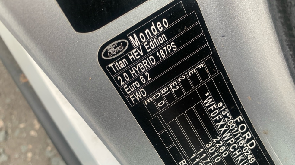 Ford Mondeo Mondeo 2.0 Titanium Edition 186 Bhp 1 Owner Fro Silver #40