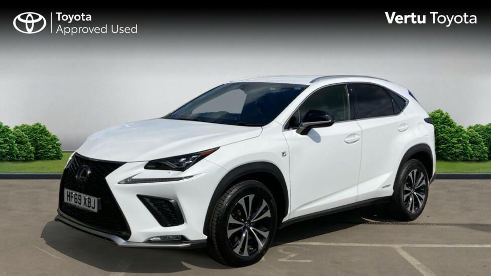 Lexus NX F-sport White #3