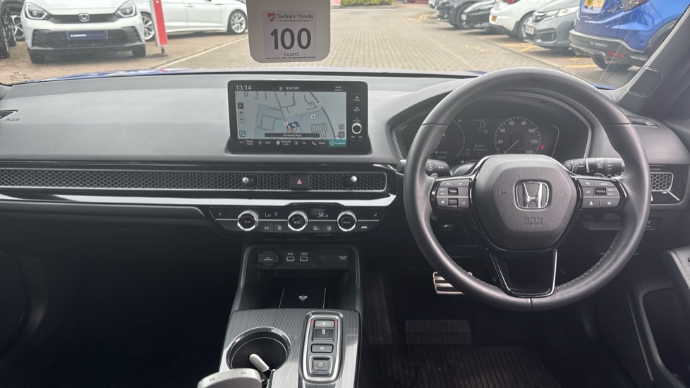 Honda Civic Sport Blue #4