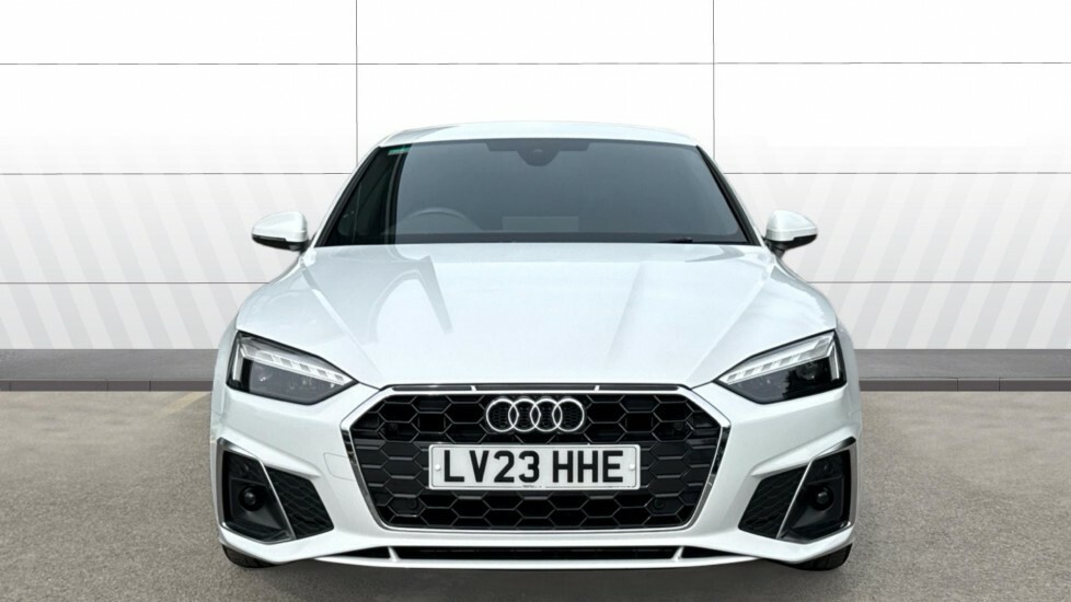 Audi A5 S Line LV23HHE White #3