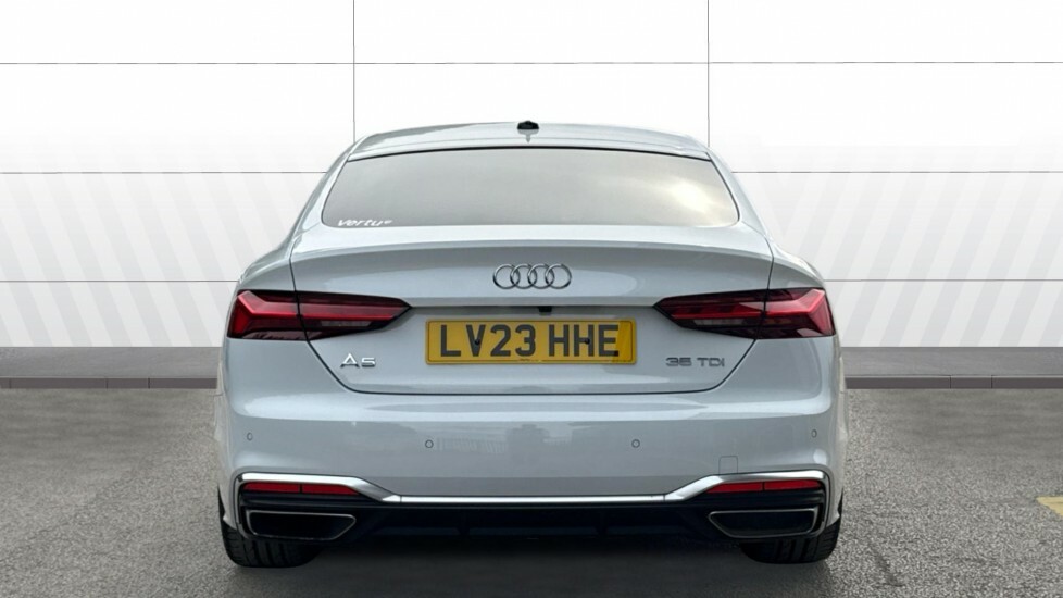 Audi A5 S Line LV23HHE White #6