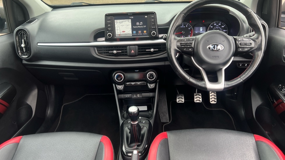 Kia Picanto 1.0 1 Air Hatchback Euro 6 65 B Black #10