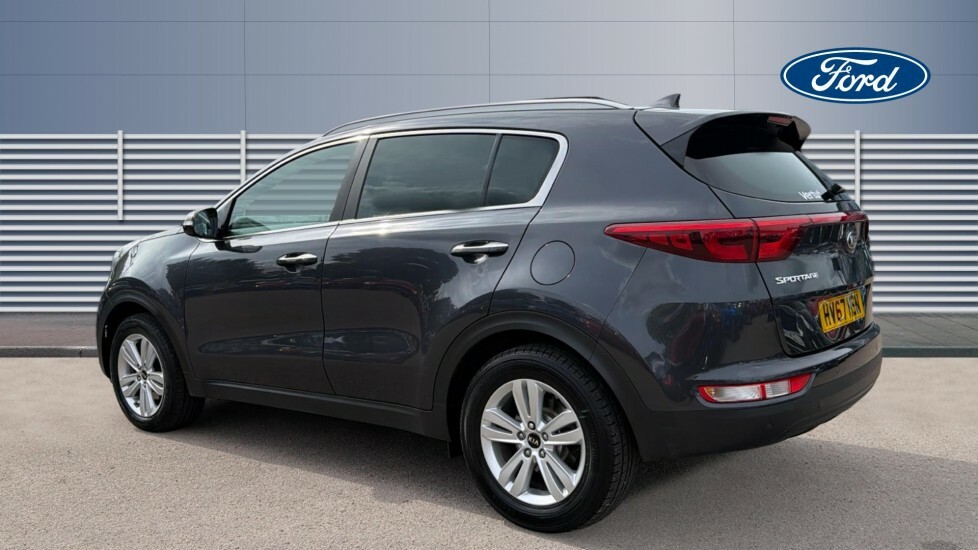 Kia Sportage 2 HV67HSN Silver #2