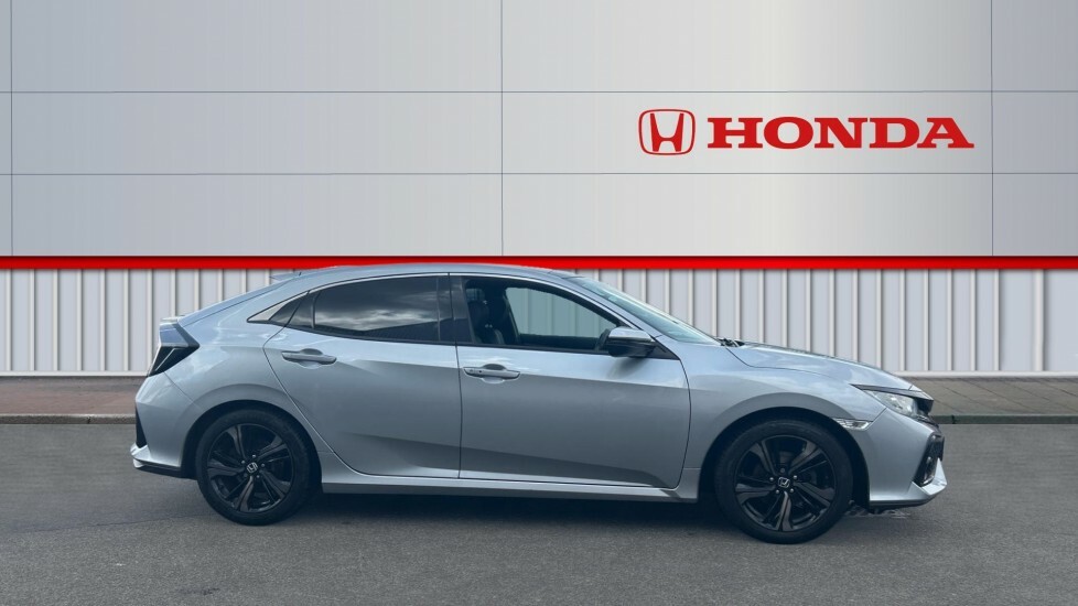 Honda Civic Ex Silver #5