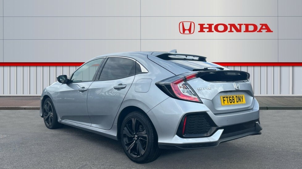 Honda Civic Ex Silver #3