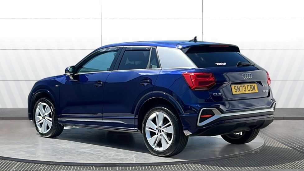 Audi Q2 S Line SN73CBW Blue #2
