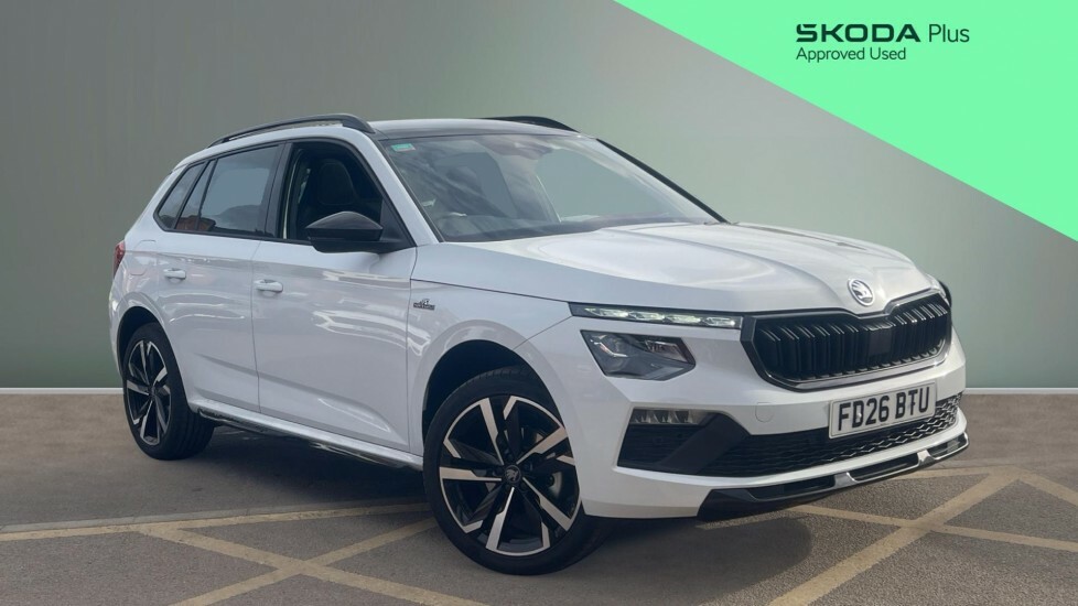 Skoda Kamiq Monte Carlo Edition White