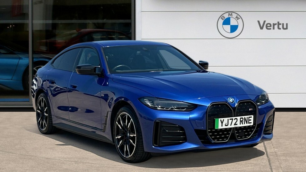 BMW i4 M50 Blue