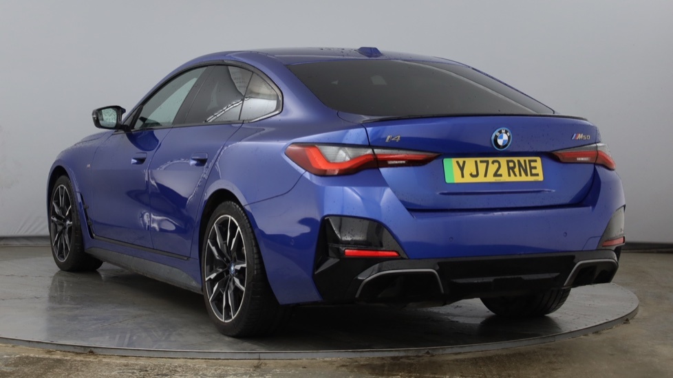 BMW i4 M50 Blue #2