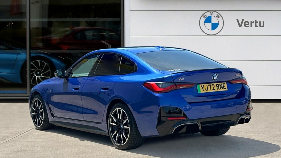 BMW i4 M50 Blue #2